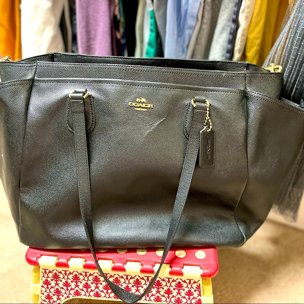 Coach Diaper Bag with Crossbody strap